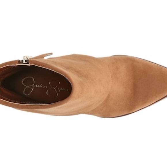 Jessica simpson Lerra foldover Bootie brown - Picture 9 of 16